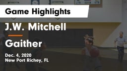 J.W. Mitchell  vs Gaither  Game Highlights - Dec. 4, 2020