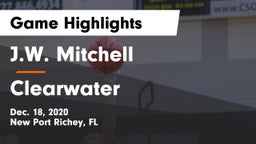 J.W. Mitchell  vs Clearwater  Game Highlights - Dec. 18, 2020