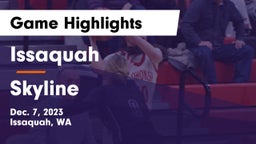 Issaquah  vs Skyline   Game Highlights - Dec. 7, 2023