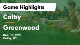 Colby  vs Greenwood  Game Highlights - Dec. 18, 2020