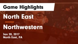 North East  vs Northwestern  Game Highlights - Jan 28, 2017