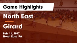 North East  vs Girard  Game Highlights - Feb 11, 2017