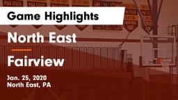 North East  vs Fairview  Game Highlights - Jan. 25, 2020