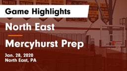 North East  vs Mercyhurst Prep  Game Highlights - Jan. 28, 2020