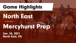 North East  vs Mercyhurst Prep  Game Highlights - Jan. 26, 2021