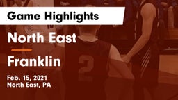 North East  vs Franklin  Game Highlights - Feb. 15, 2021