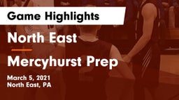 North East  vs Mercyhurst Prep  Game Highlights - March 5, 2021