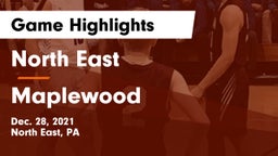 North East  vs Maplewood Game Highlights - Dec. 28, 2021
