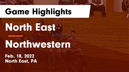North East  vs Northwestern  Game Highlights - Feb. 18, 2022