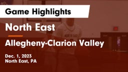 North East  vs Allegheny-Clarion Valley  Game Highlights - Dec. 1, 2023