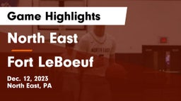 North East  vs Fort LeBoeuf  Game Highlights - Dec. 12, 2023