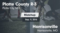Matchup: Platte County R-3 vs. Harrisonville  2016