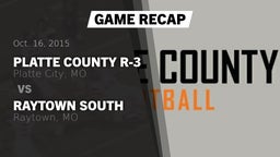 Recap: Platte County R-3 vs. Raytown South  2015