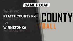 Recap: Platte County R-3 vs. Winnetonka  2015