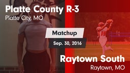 Matchup: Platte County R-3 vs. Raytown South  2016