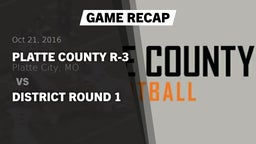 Recap: Platte County R-3 vs. District round 1 2016