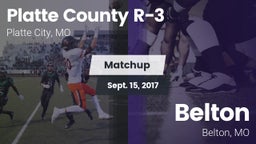 Matchup: Platte County R-3 vs. Belton  2017