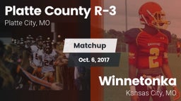 Matchup: Platte County R-3 vs. Winnetonka  2017