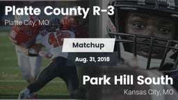 Matchup: Platte County R-3 vs. Park Hill South  2018