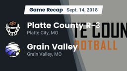 Recap: Platte County R-3 vs. Grain Valley  2018