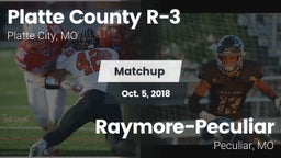 Matchup: Platte County R-3 vs. Raymore-Peculiar  2018