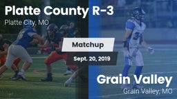 Matchup: Platte County R-3 vs. Grain Valley  2019