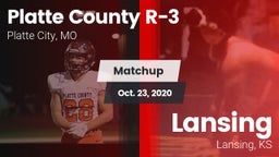 Matchup: Platte County R-3 vs. Lansing  2020