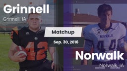 Matchup: Grinnell vs. Norwalk  2016