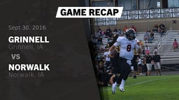 Recap: Grinnell  vs. Norwalk  2016