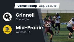 Recap: Grinnell  vs. Mid-Prairie  2018