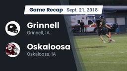 Recap: Grinnell  vs. Oskaloosa  2018