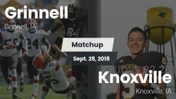 Matchup: Grinnell vs. Knoxville  2018