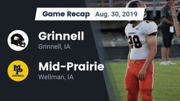 Recap: Grinnell  vs. Mid-Prairie  2019