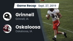 Recap: Grinnell  vs. Oskaloosa  2019