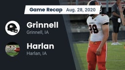 Recap: Grinnell  vs. Harlan  2020