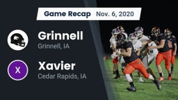 Recap: Grinnell  vs. Xavier  2020