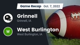 Recap: Grinnell  vs. West Burlington  2022