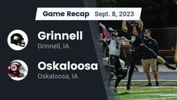 Recap: Grinnell  vs. Oskaloosa  2023