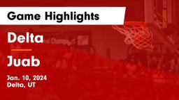 Delta  vs Juab  Game Highlights - Jan. 10, 2024