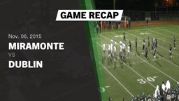 Recap: Miramonte  vs. Dublin  2015