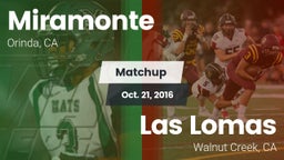 Matchup: Miramonte High vs. Las Lomas  2016