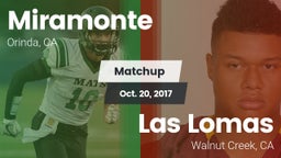 Matchup: Miramonte High vs. Las Lomas  2017