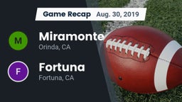 Recap: Miramonte  vs. Fortuna  2019