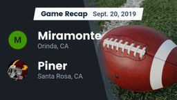 Recap: Miramonte  vs. Piner   2019