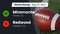 Recap: Miramonte  vs. Redwood  2021