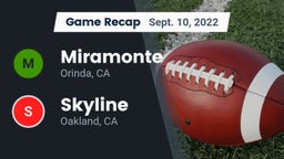 Recap: Miramonte  vs. Skyline  2022