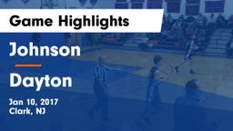 Johnson  vs Dayton  Game Highlights - Jan 10, 2017