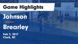 Johnson  vs Brearley Game Highlights - Feb 2, 2017