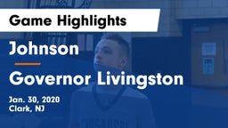Johnson  vs Governor Livingston  Game Highlights - Jan. 30, 2020