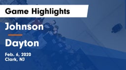 Johnson  vs Dayton  Game Highlights - Feb. 6, 2020